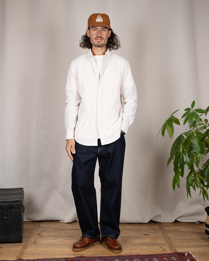 Atlantico Stripe Shirt Sand