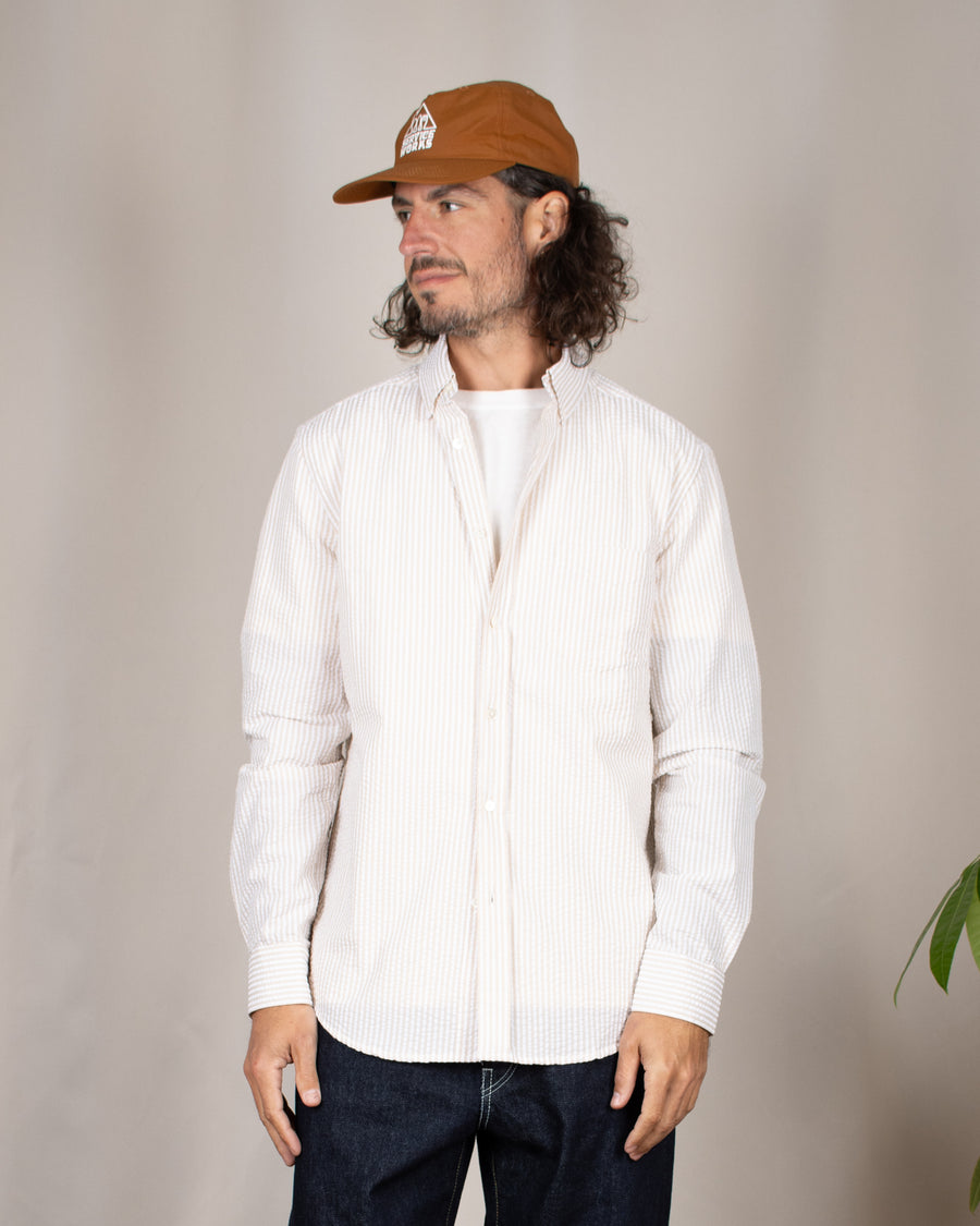 Atlantico Stripe Shirt Sand