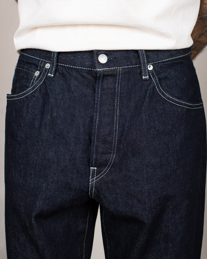 Denim03 Wide Tapered Jeans One Wash