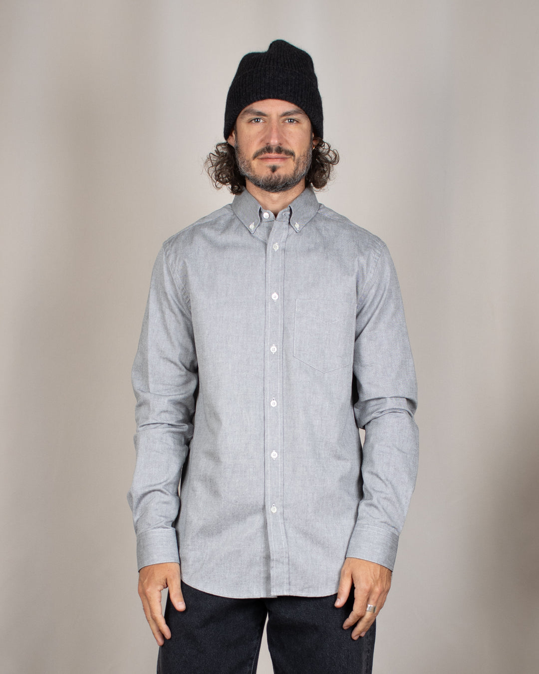 Montebelo Oxford Shirt Black