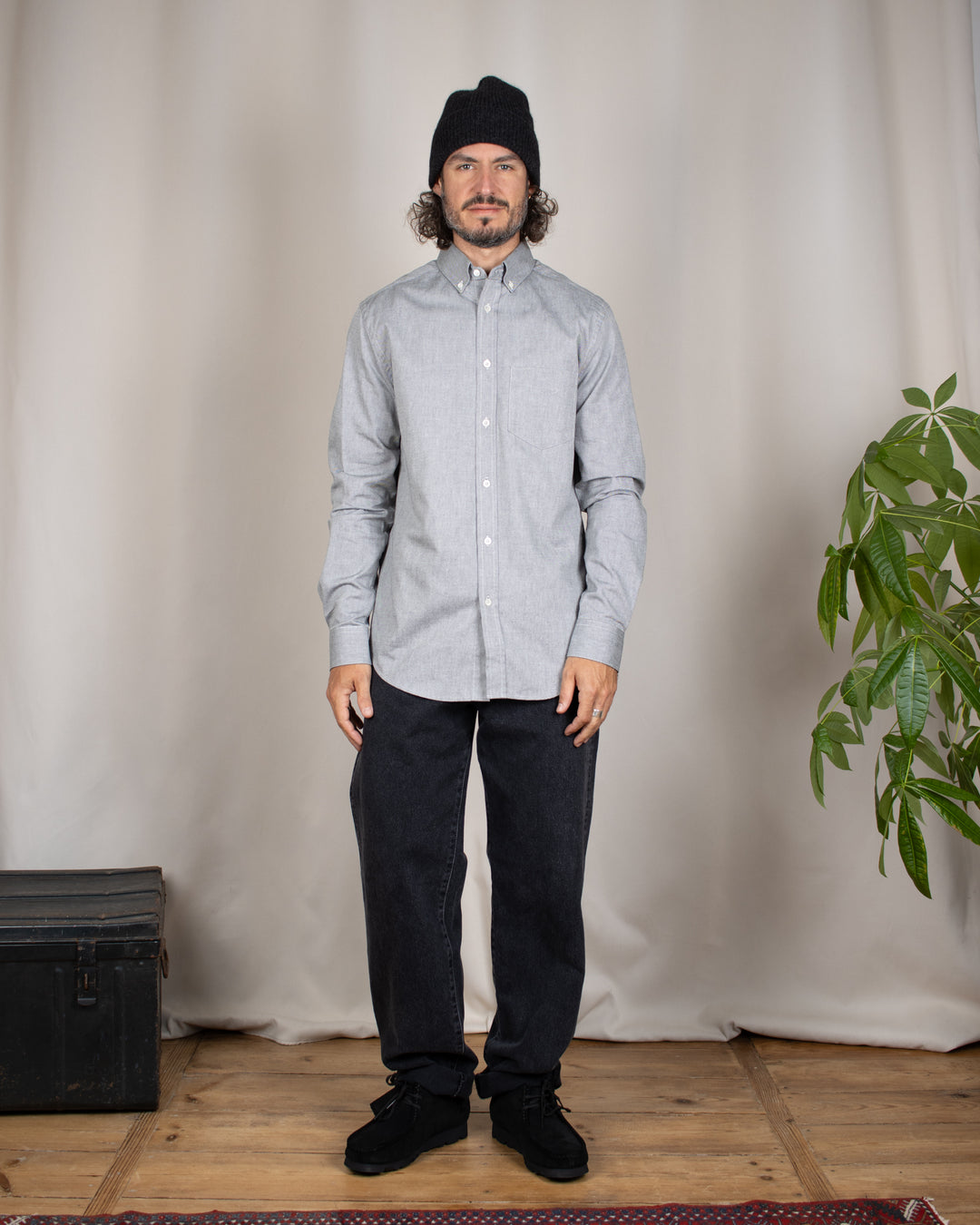 Montebelo Oxford Shirt Black