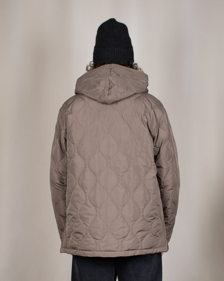 Military Hooded Down Jacket D.Khaki