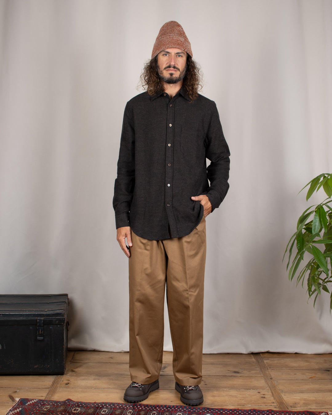 Sounds Flannel Shirt Brown