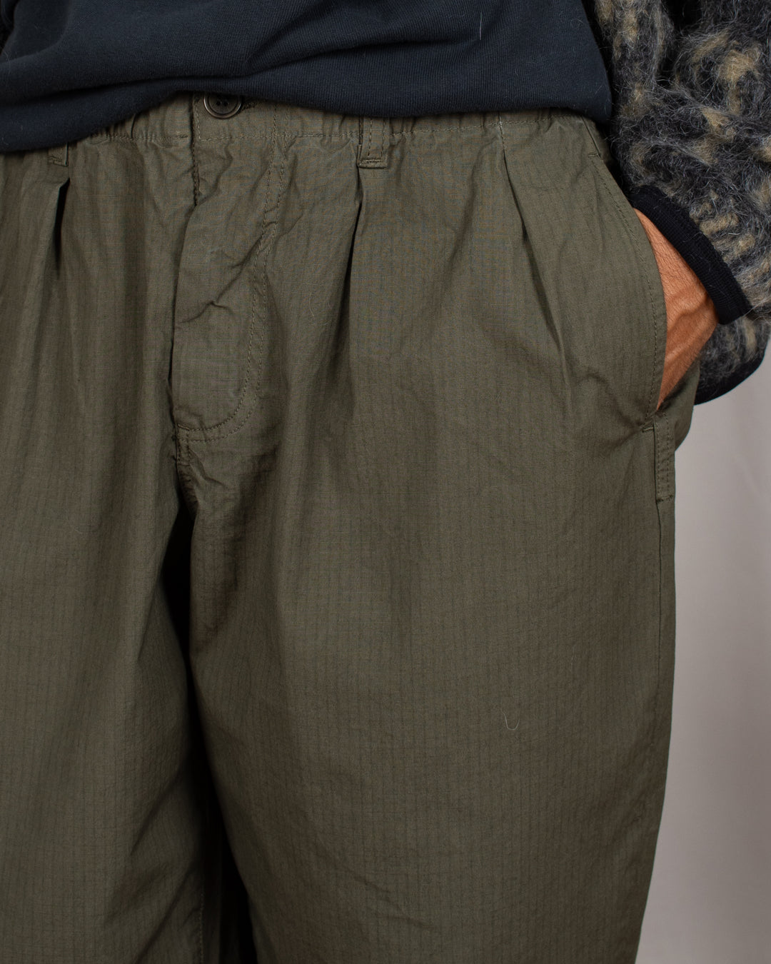Clyde Pant in Dark Olive Ripstop