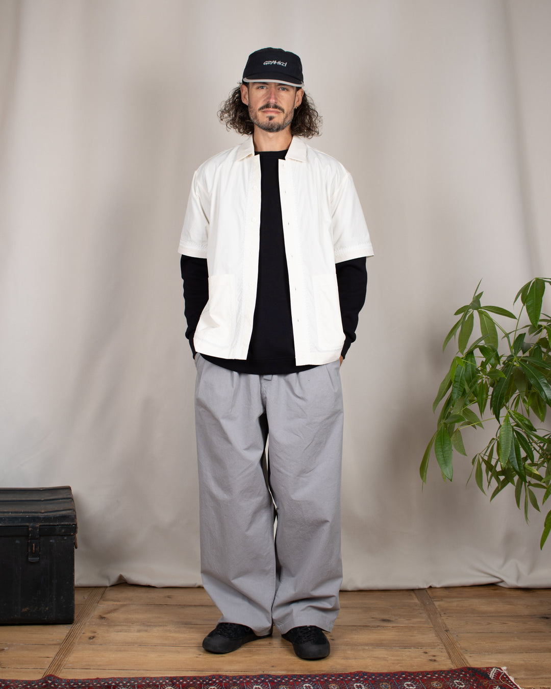 Wang Line Shirt Off White