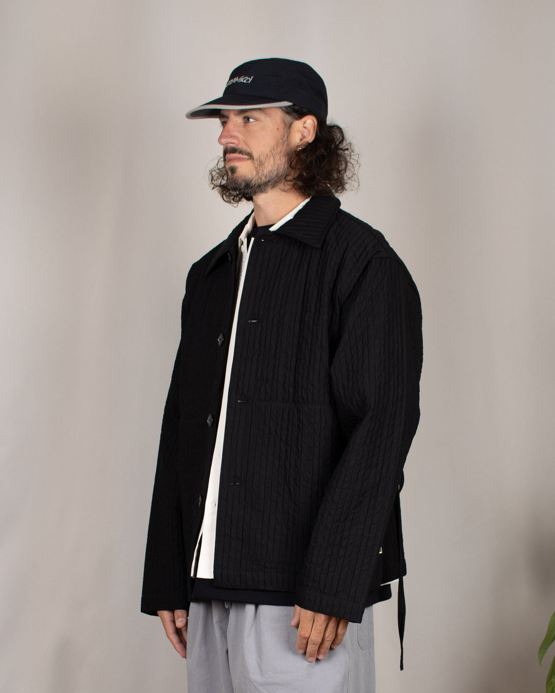 Ochi Quilt Jacket Black
