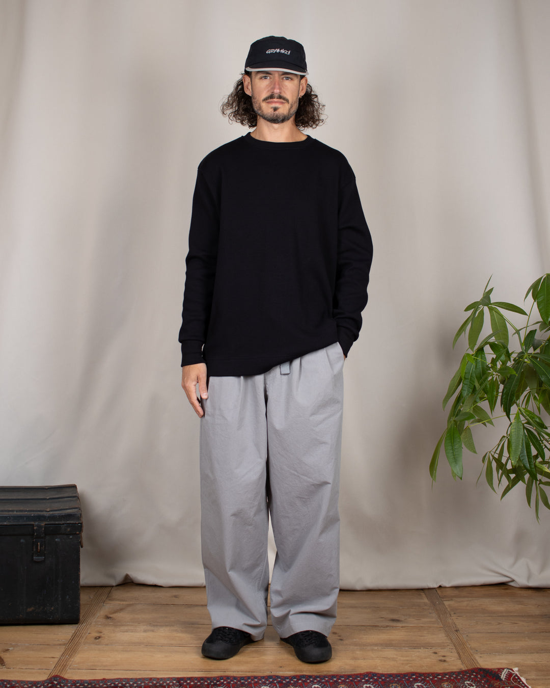 T-Shirt Vahé Manches Longues Noir