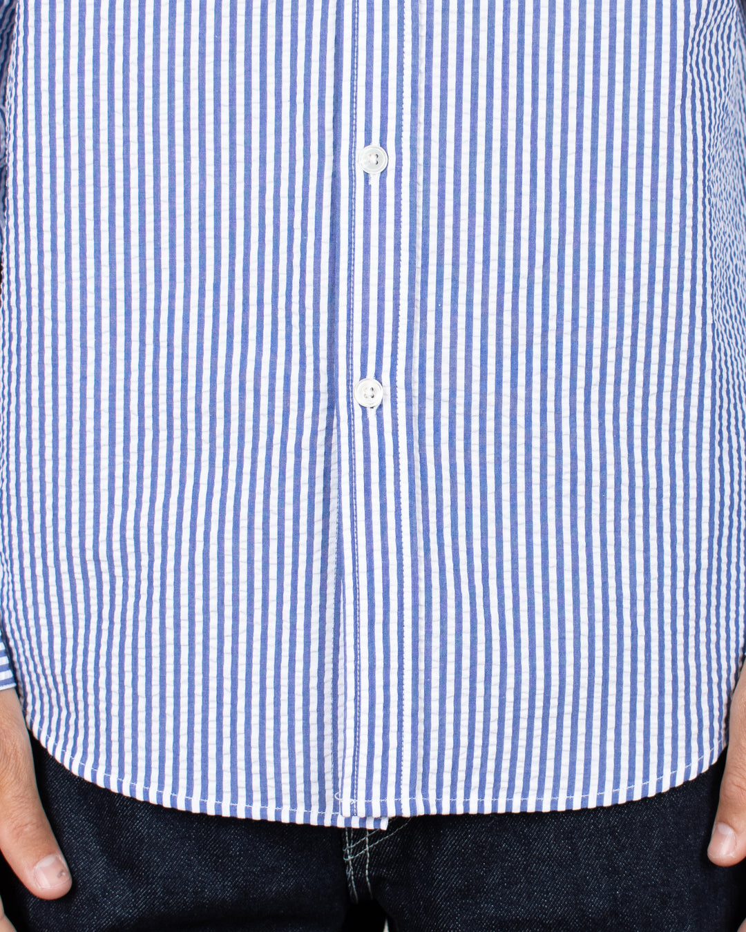 Atlantico Stripe Shirt Blue