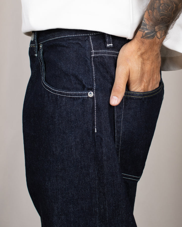 Denim01 Loose Tapered Jeans One Wash