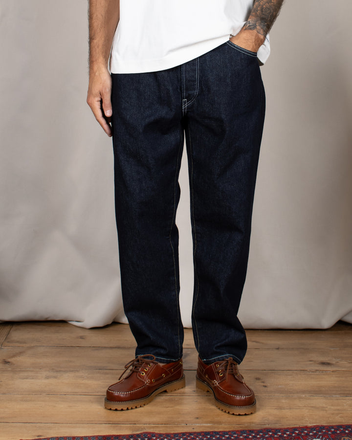 Denim01 Loose Tapered Jeans One Wash