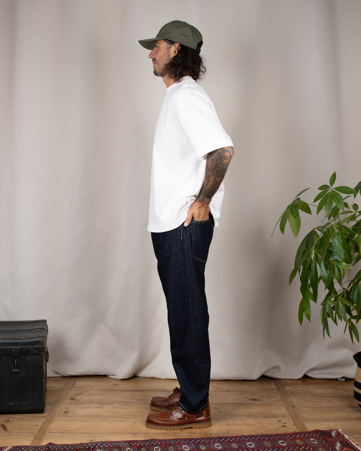 Denim01 Loose Tapered Jeans One Wash