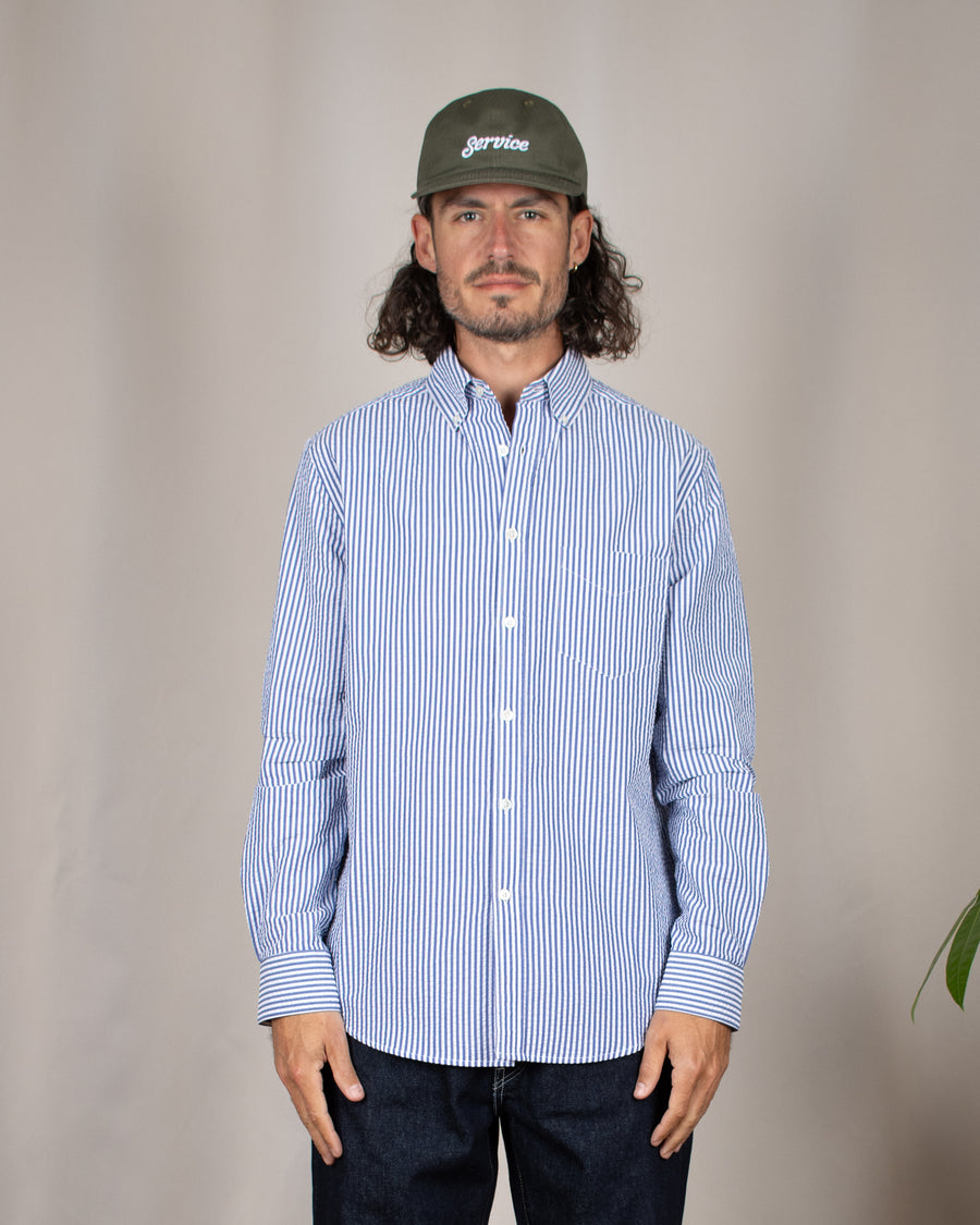 Atlantico Stripe Shirt Blue