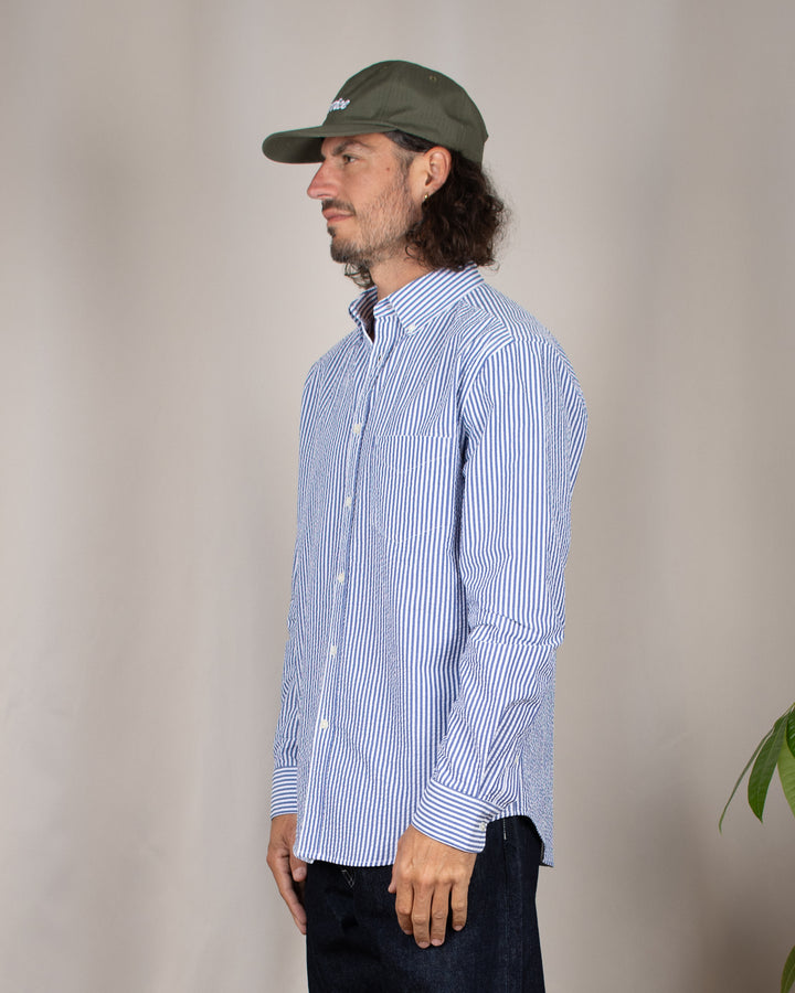 Atlantico Stripe Shirt Blue
