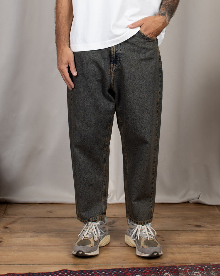 Japan Square Pocket Jeans Dirty Brown