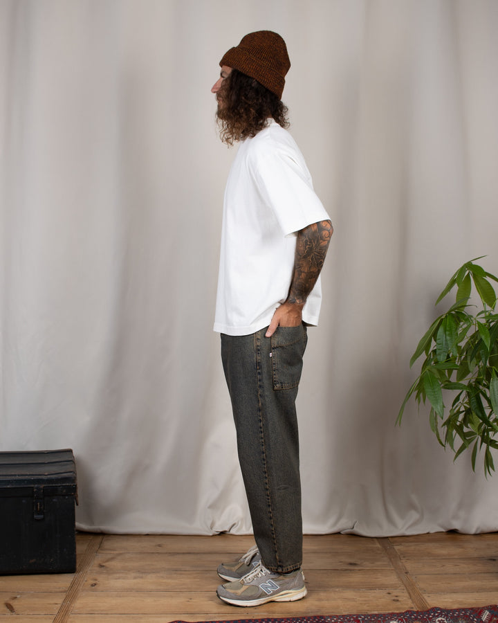 Japan Square Pocket Jeans Dirty Brown