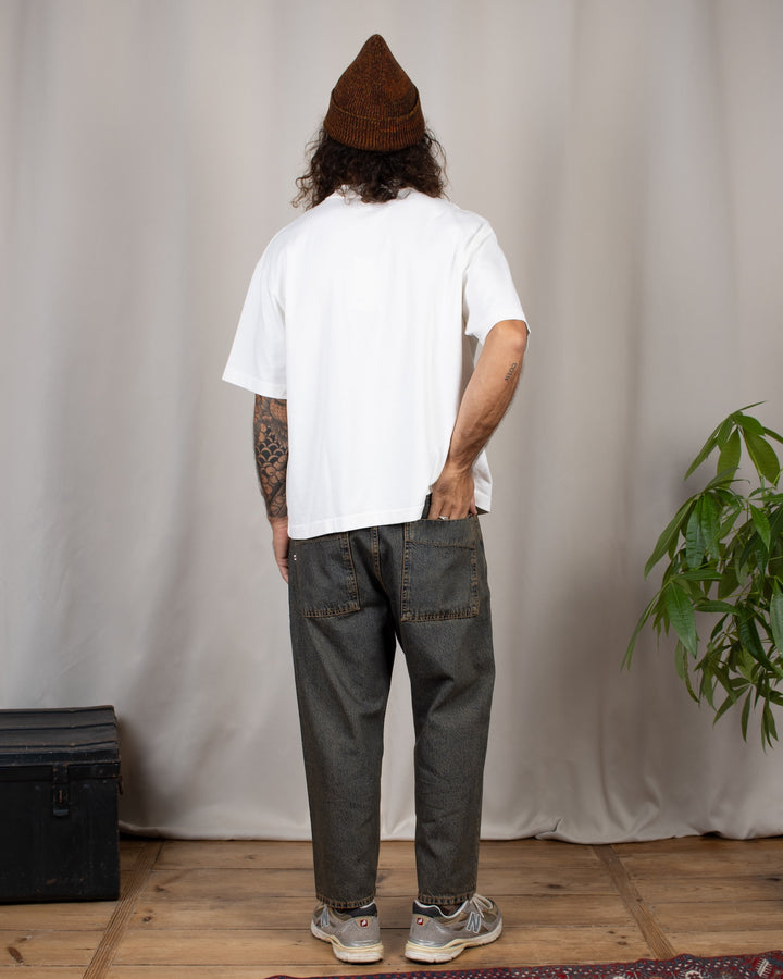 Japan Square Pocket Jeans Dirty Brown