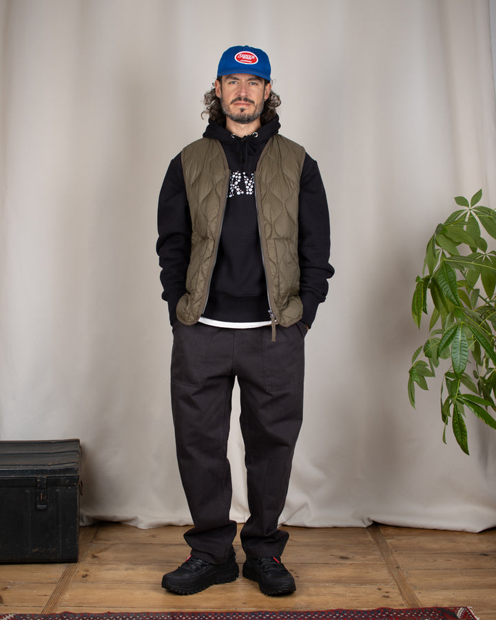 Pigment HBT Chef Pants Black