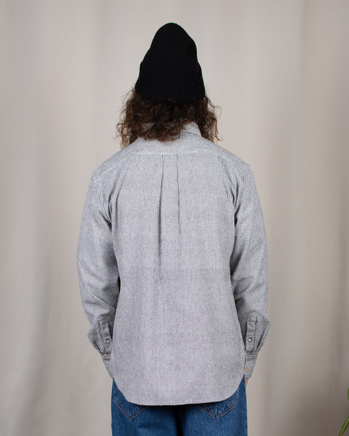 N°5 Classic Button Down Collar Shirt White/Black