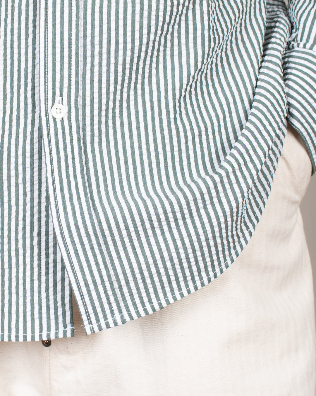 Atlantico Stripe Shirt Green