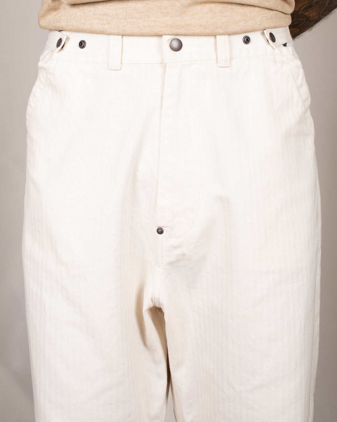 Bell Pants Ecru