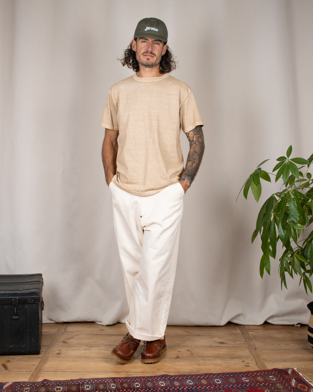 Bell Pants Ecru