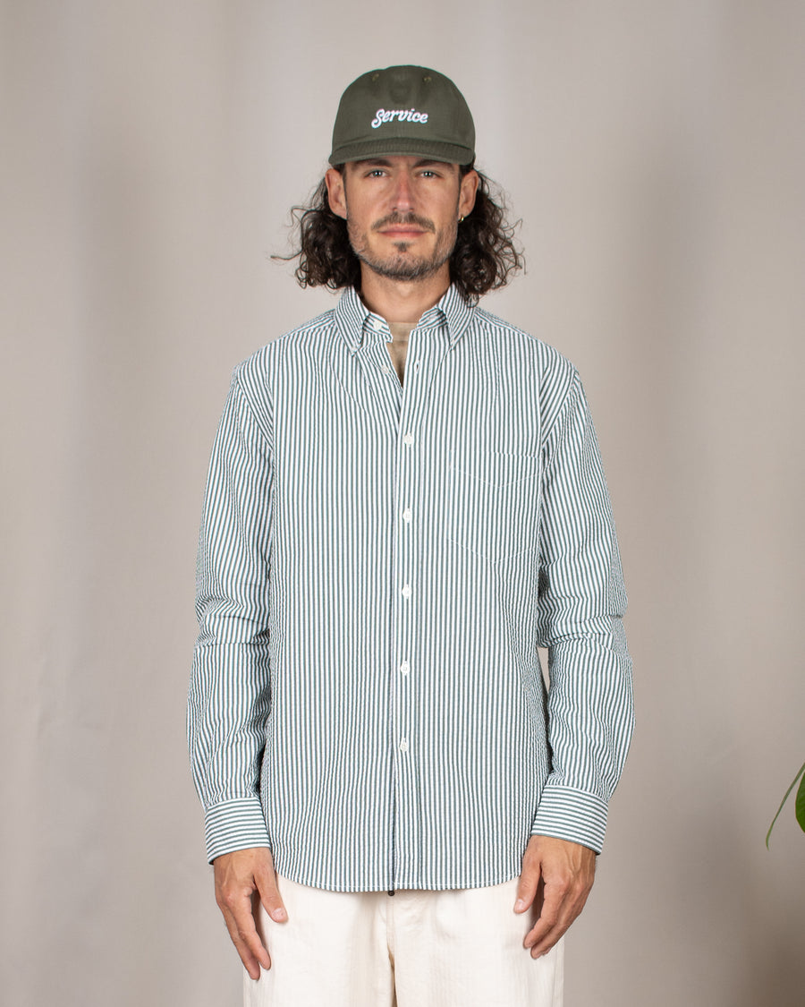 Atlantico Stripe Shirt Green
