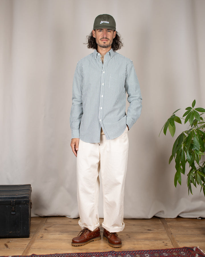 Atlantico Stripe Shirt Green
