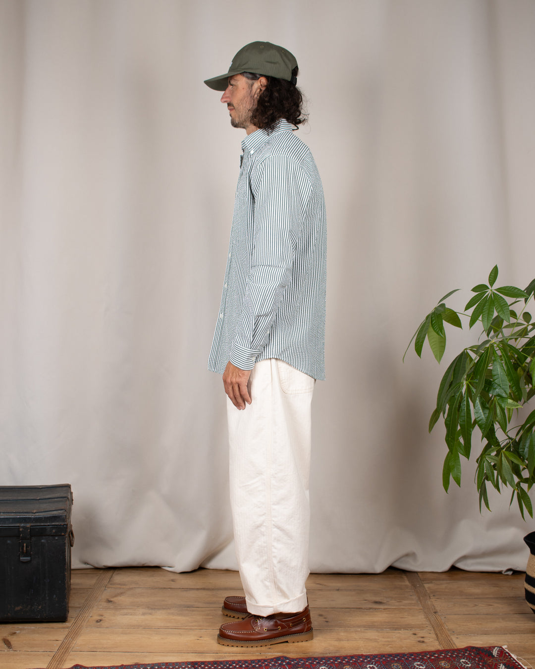 Atlantico Stripe Shirt Green