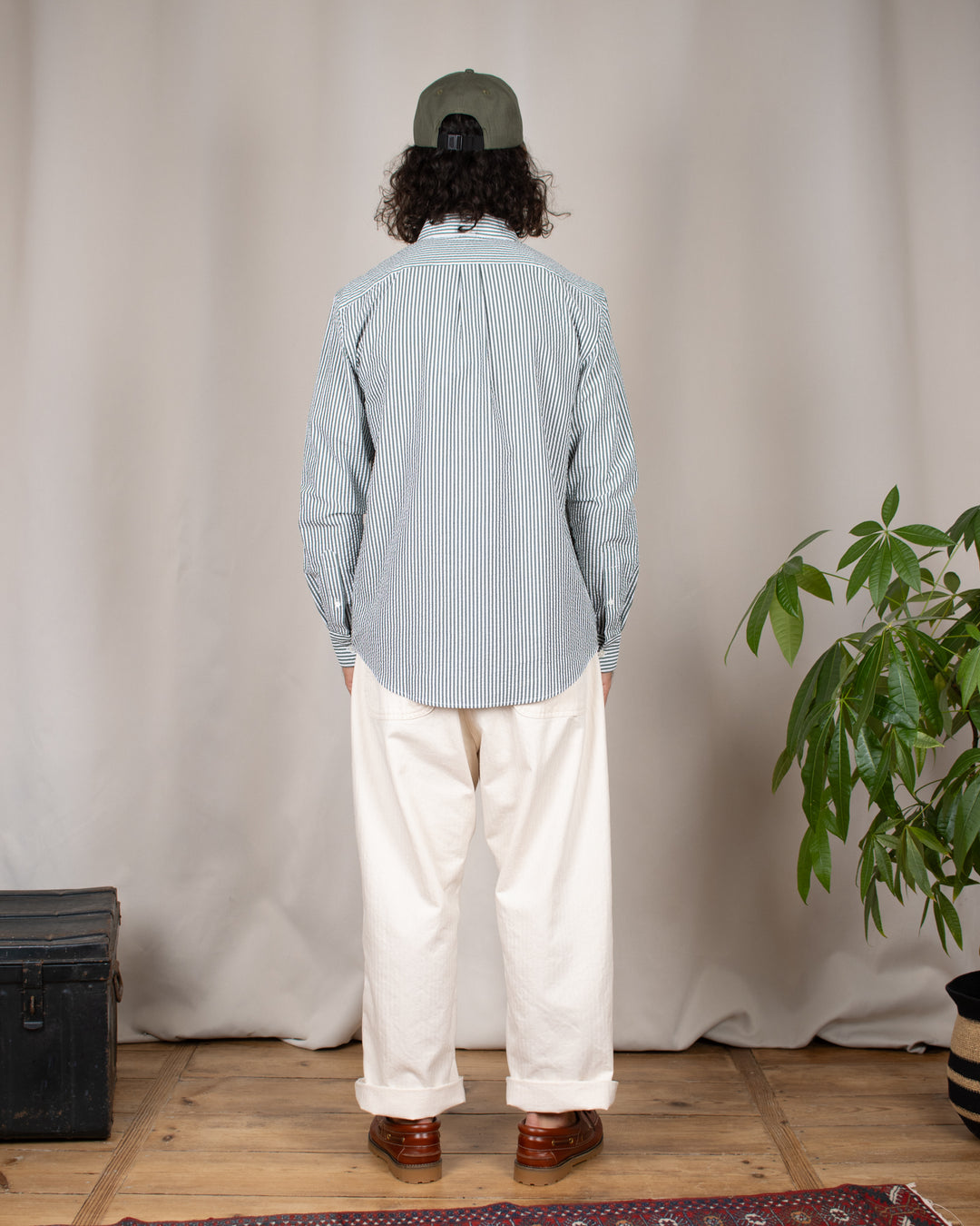 Atlantico Stripe Shirt Green