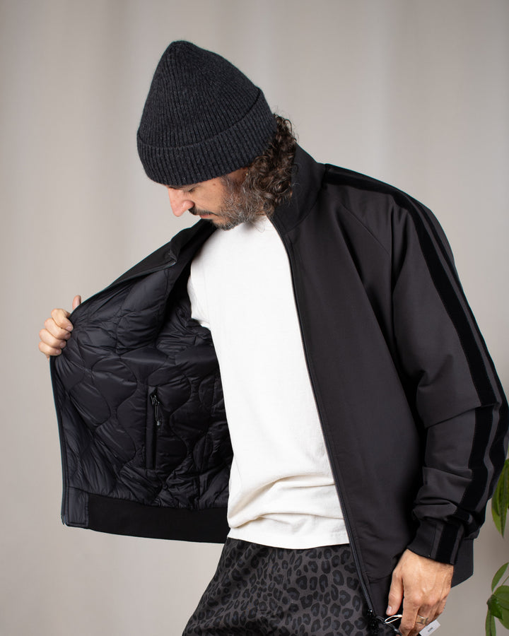 Reversible Relax High-Neck Down Jacket BK×BK