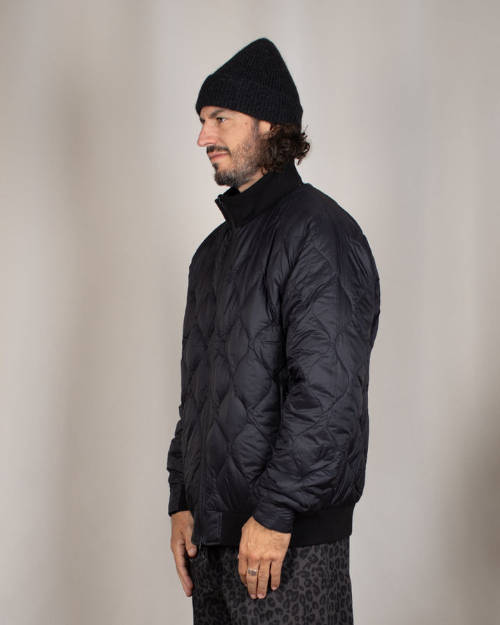 Reversible Relax High-Neck Down Jacket BK×BK