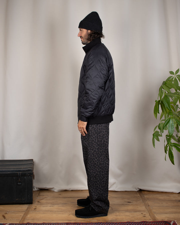Reversible Relax High-Neck Down Jacket BK×BK
