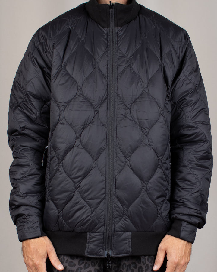 Reversible Relax High-Neck Down Jacket BK×BK