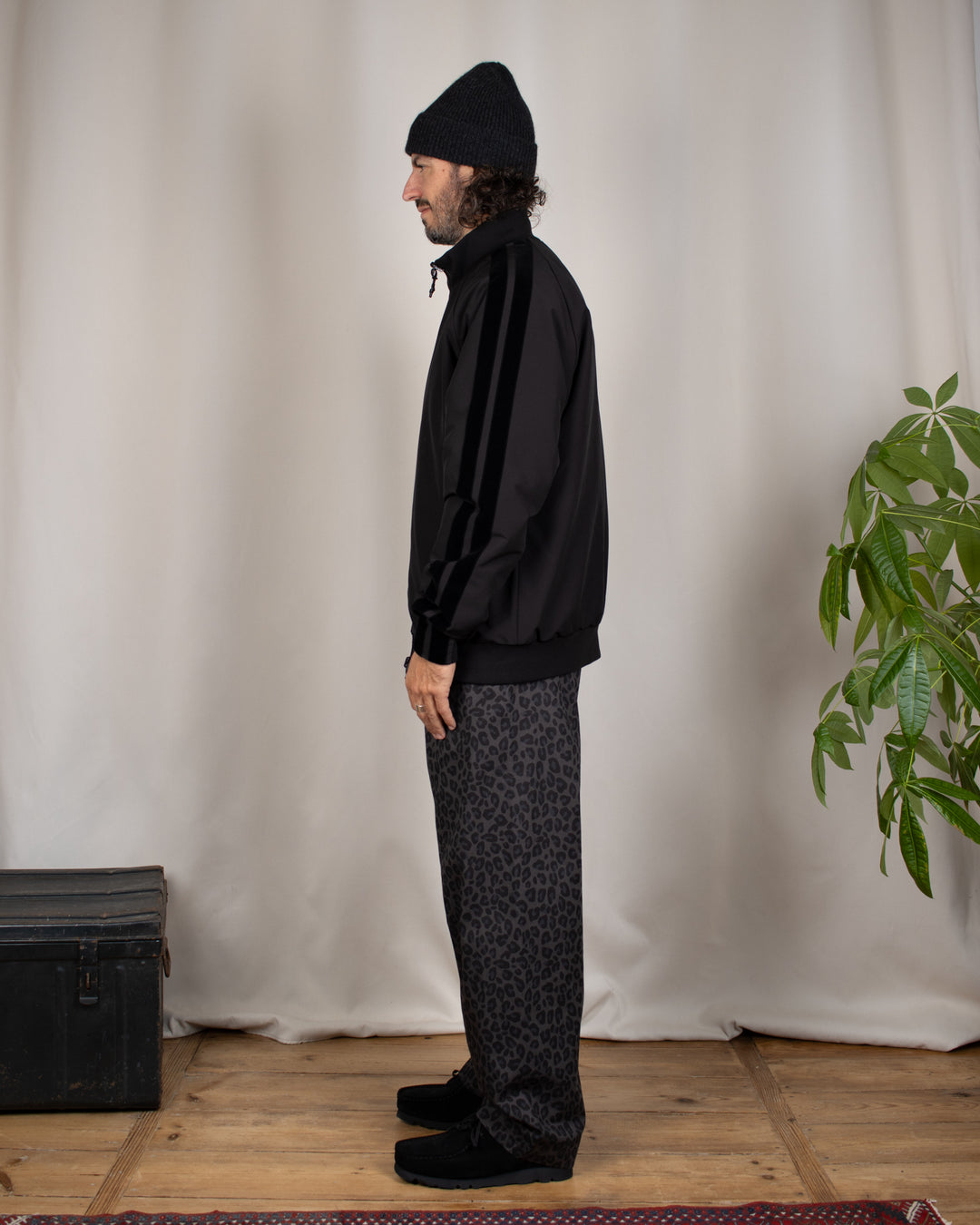 Reversible Relax High-Neck Down Jacket BK×BK