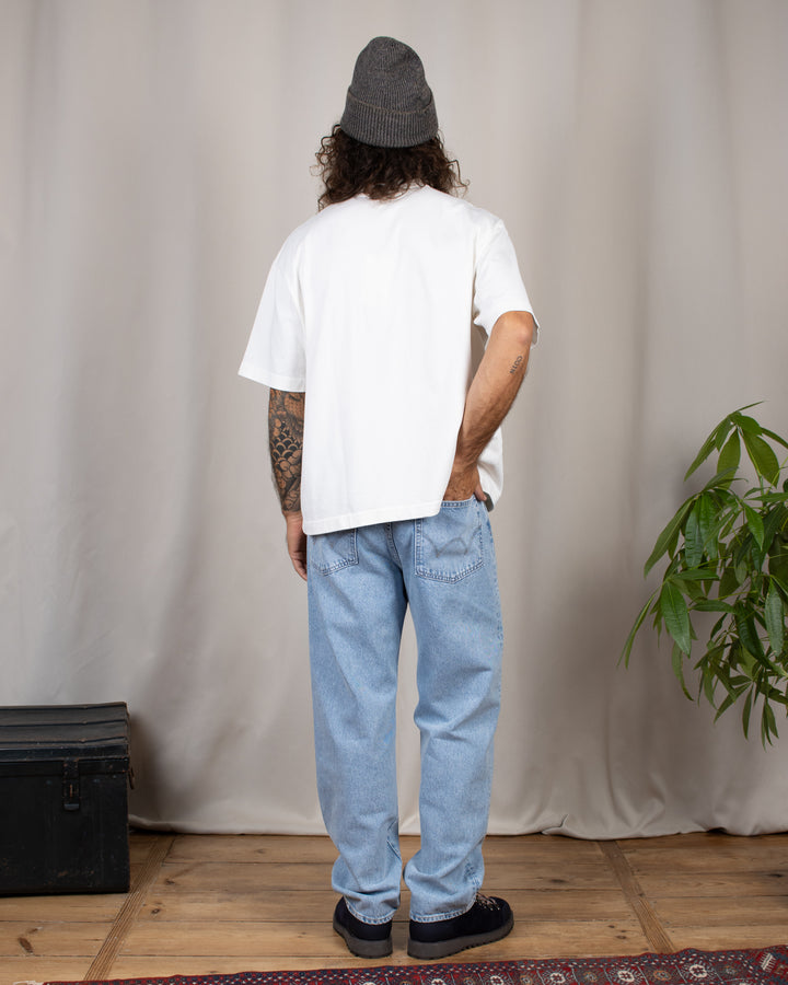 Loose Jeans Kaihara Blue Light Used