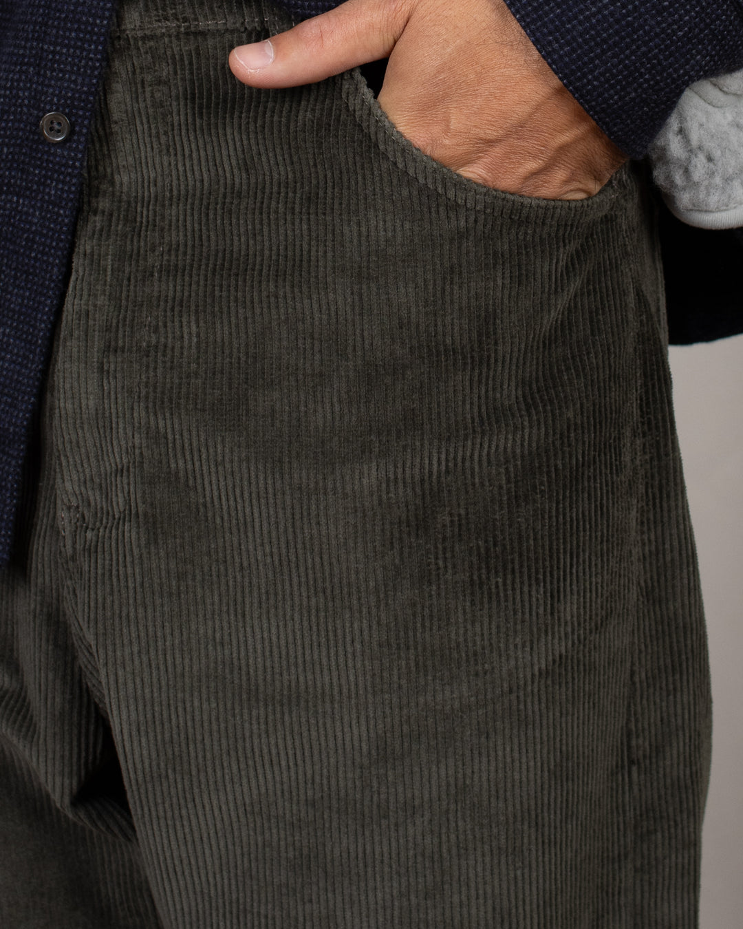 Corduroy Japan Square Pocket Verde 500