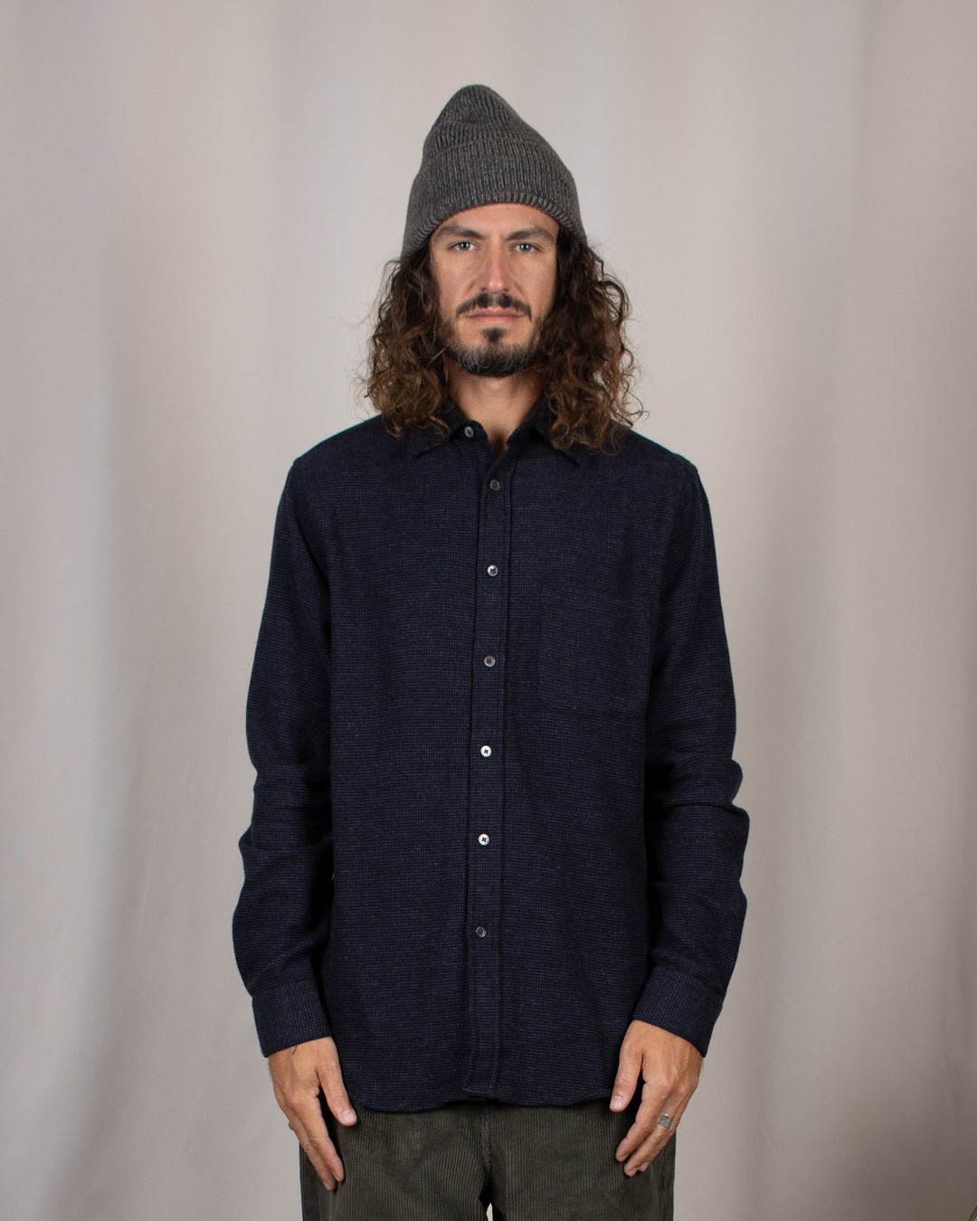 Sounds Flannel Shirt Grey