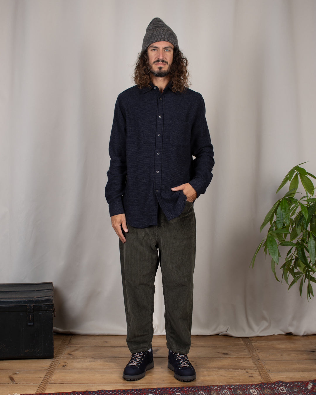 Sounds Flannel Shirt Grey