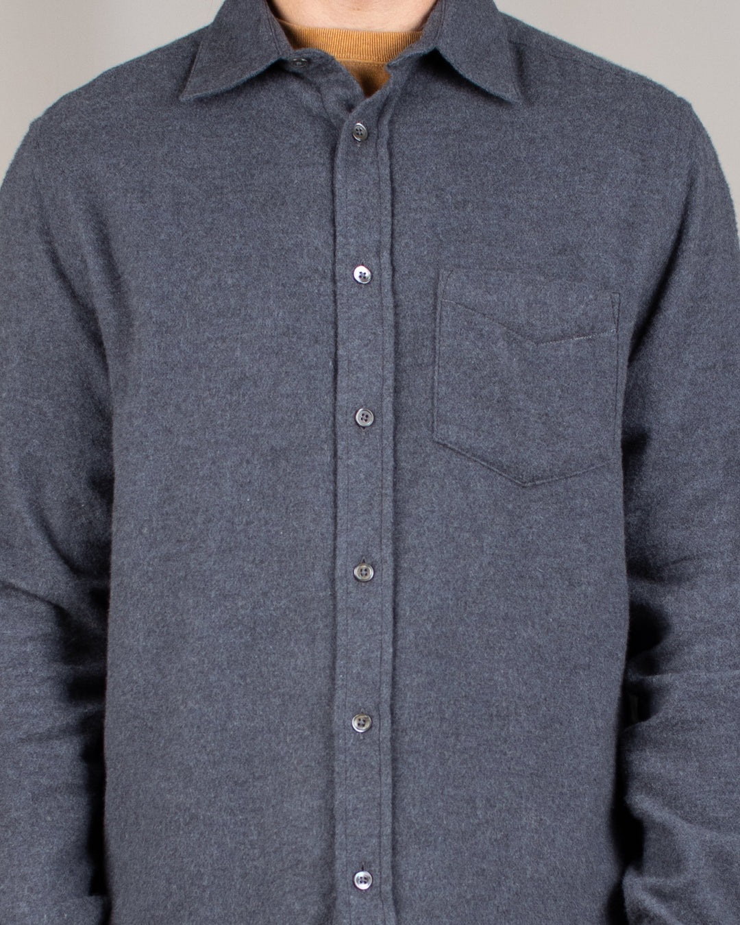 Suavis Flannel Shirt Grey