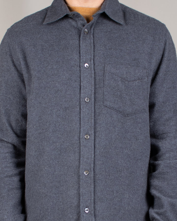 Suavis Flannel Shirt Grey