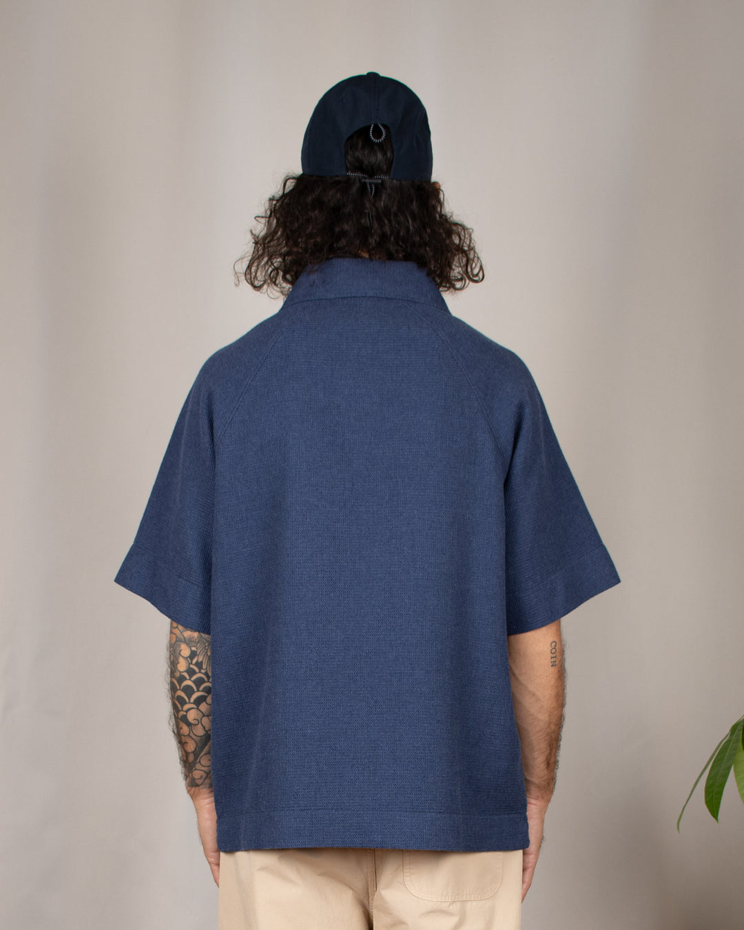 Waffle Polo Blue