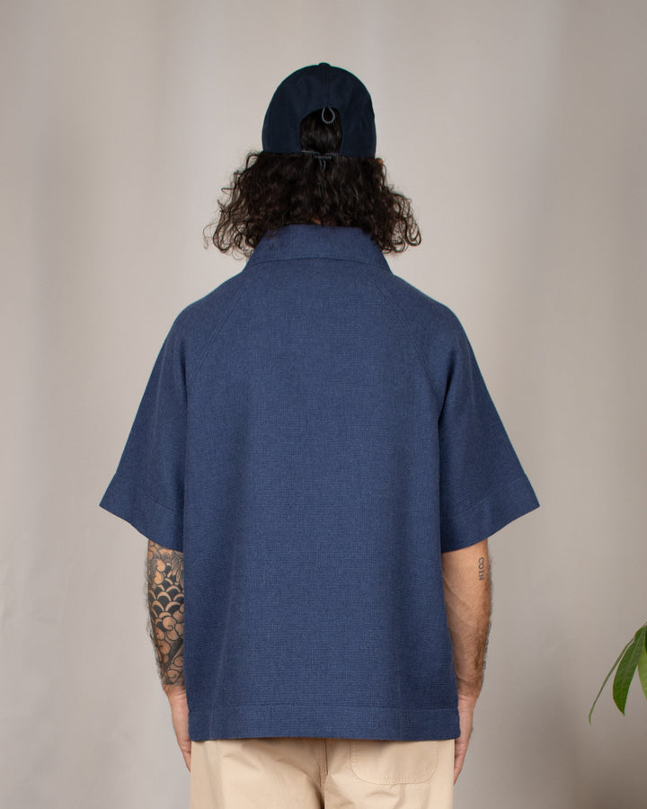 Waffle Polo Blue