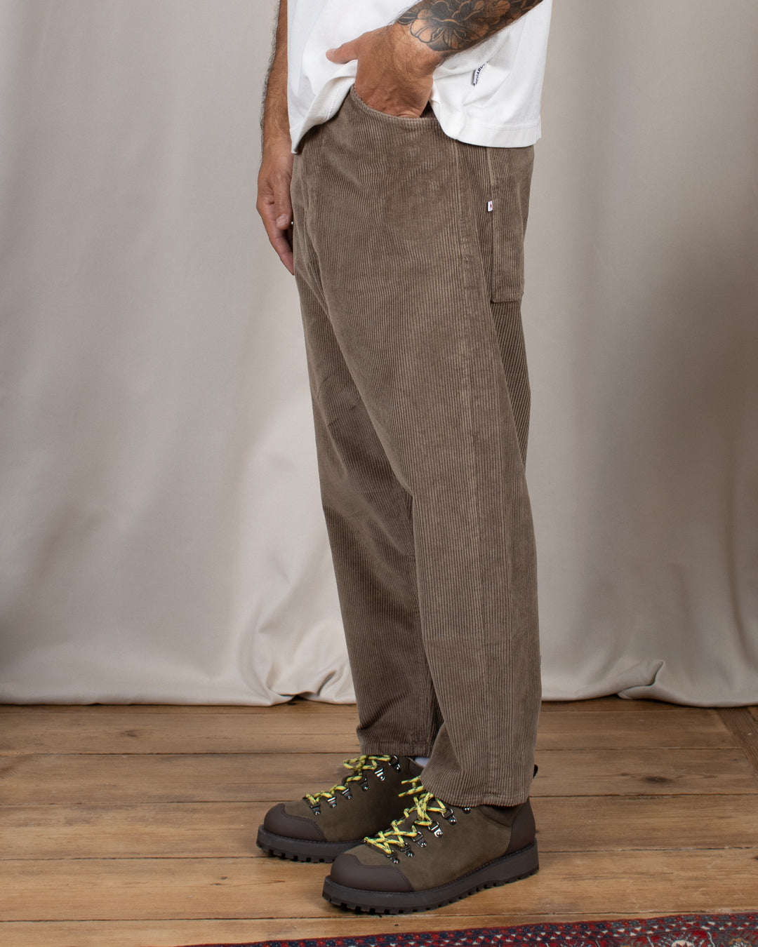 Corduroy Japan Square Pocket Fango 500