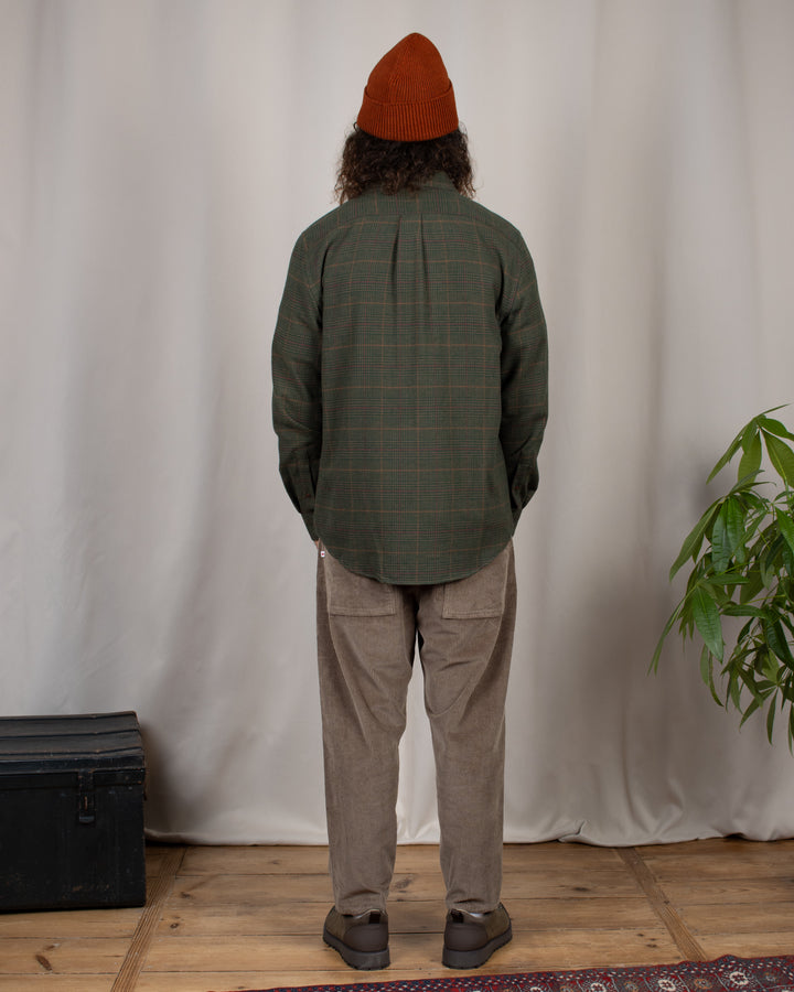 Lake Flannel Shirt Green
