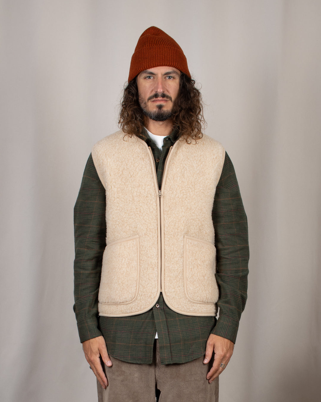 Pepitco Vest Beige