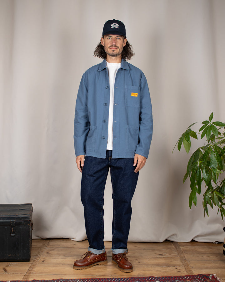 Cosmos Pant Blue Dark Marble Wash