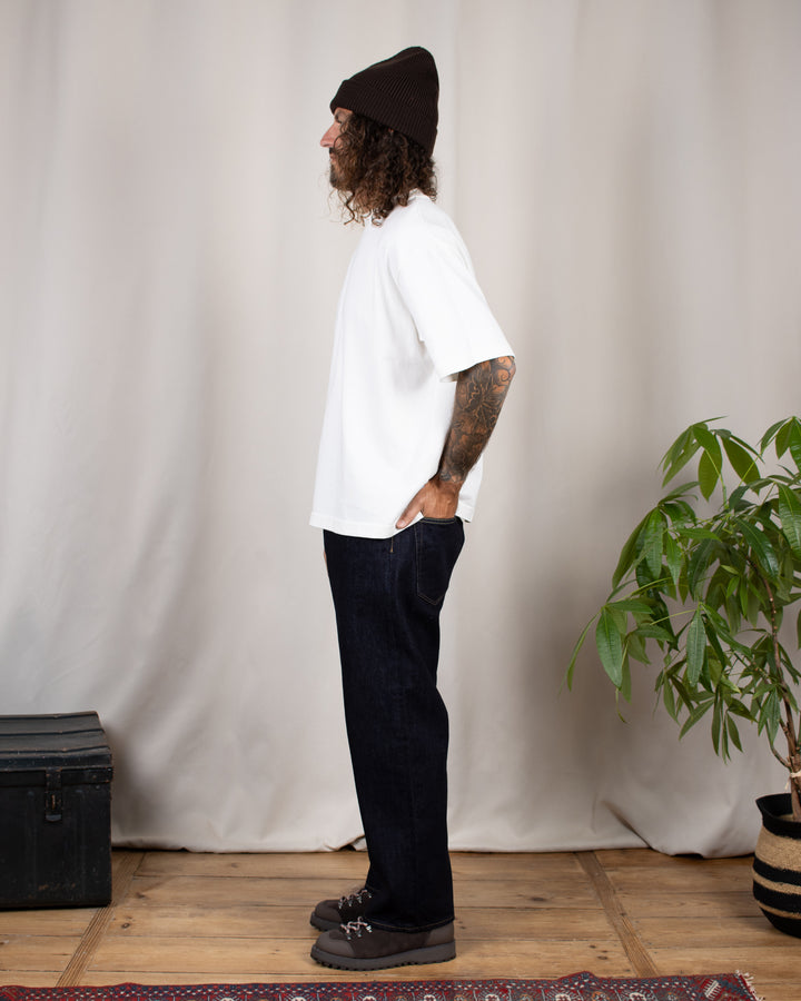 Jean 22003 Wide Tapered One Wash Denim