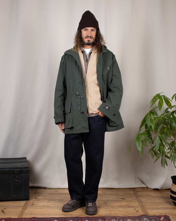 Zip Waistcoat Wool Fleece Fawn