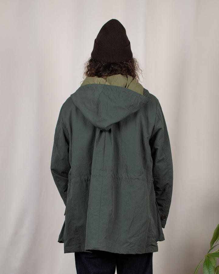 Boston Parka Recycl Nylon Ripstop Khaki