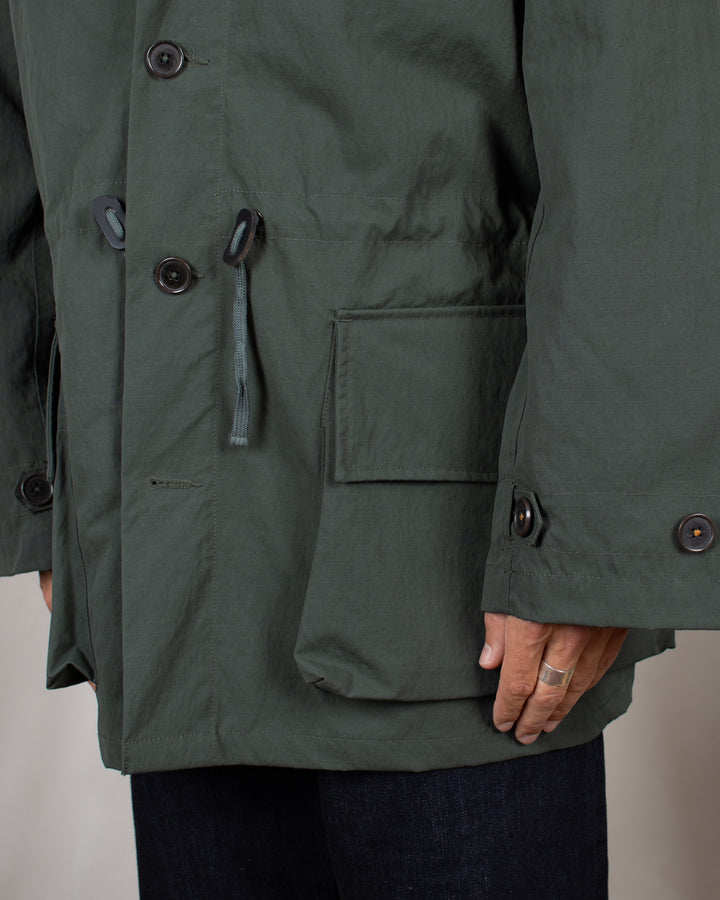 Boston Parka Recycl Nylon Ripstop Khaki
